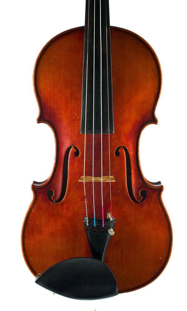 Violin by Frantisek Zucker, Luby, 1970